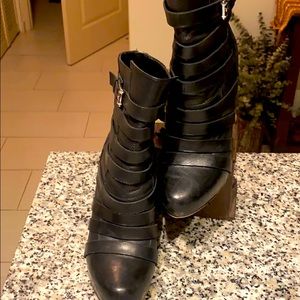 Sam Edelman black leather boots